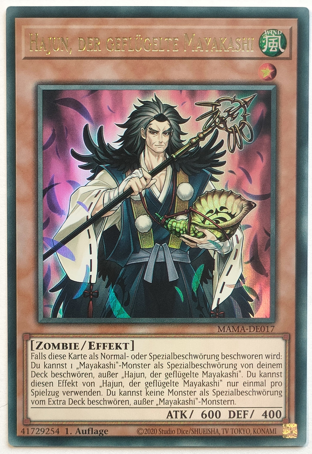 Hajun, der geflügelte Mayakashi - Ultra Rare