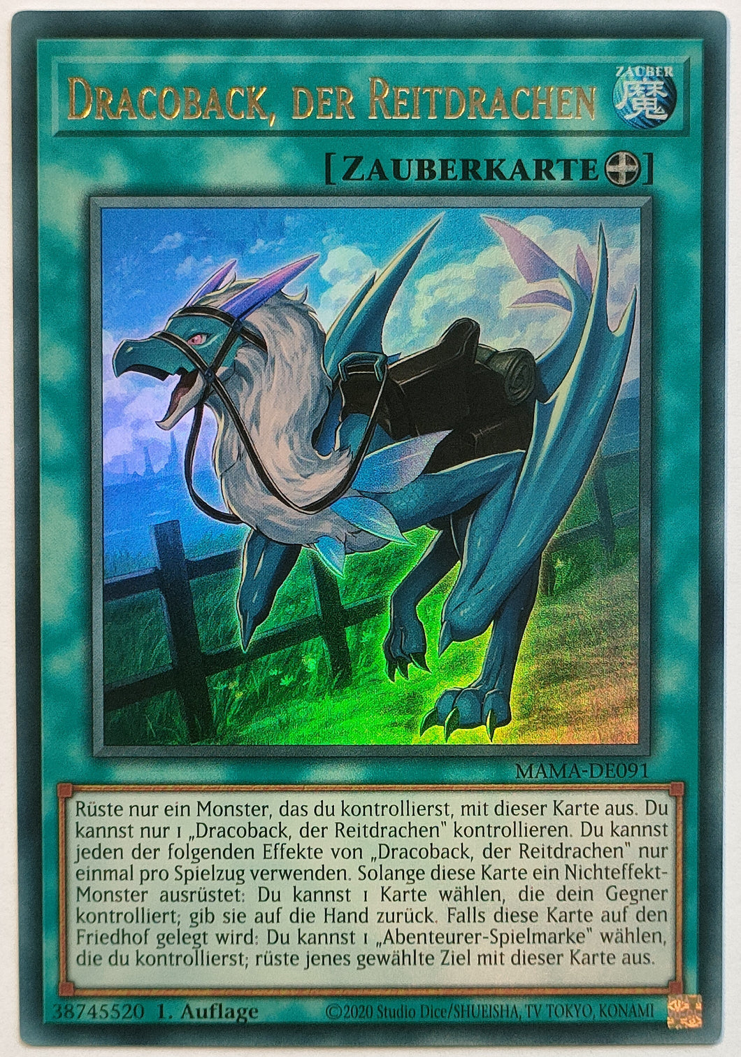 Dracoback, der Reitdrachen - Ultra Rare