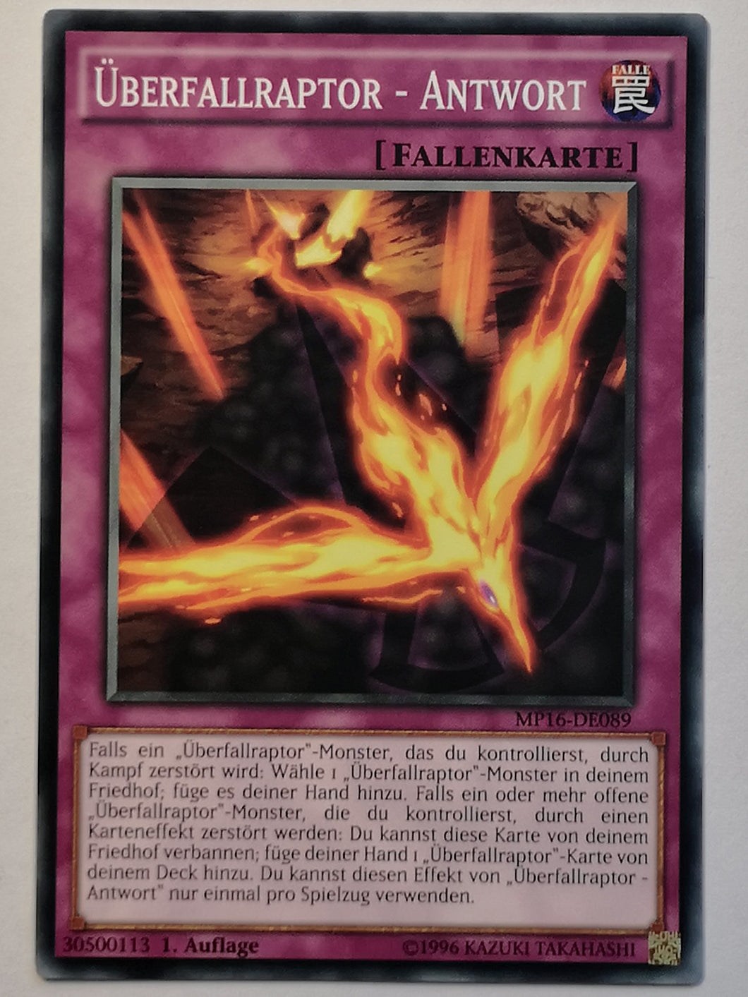 Überfallraptor - Antwort - Common