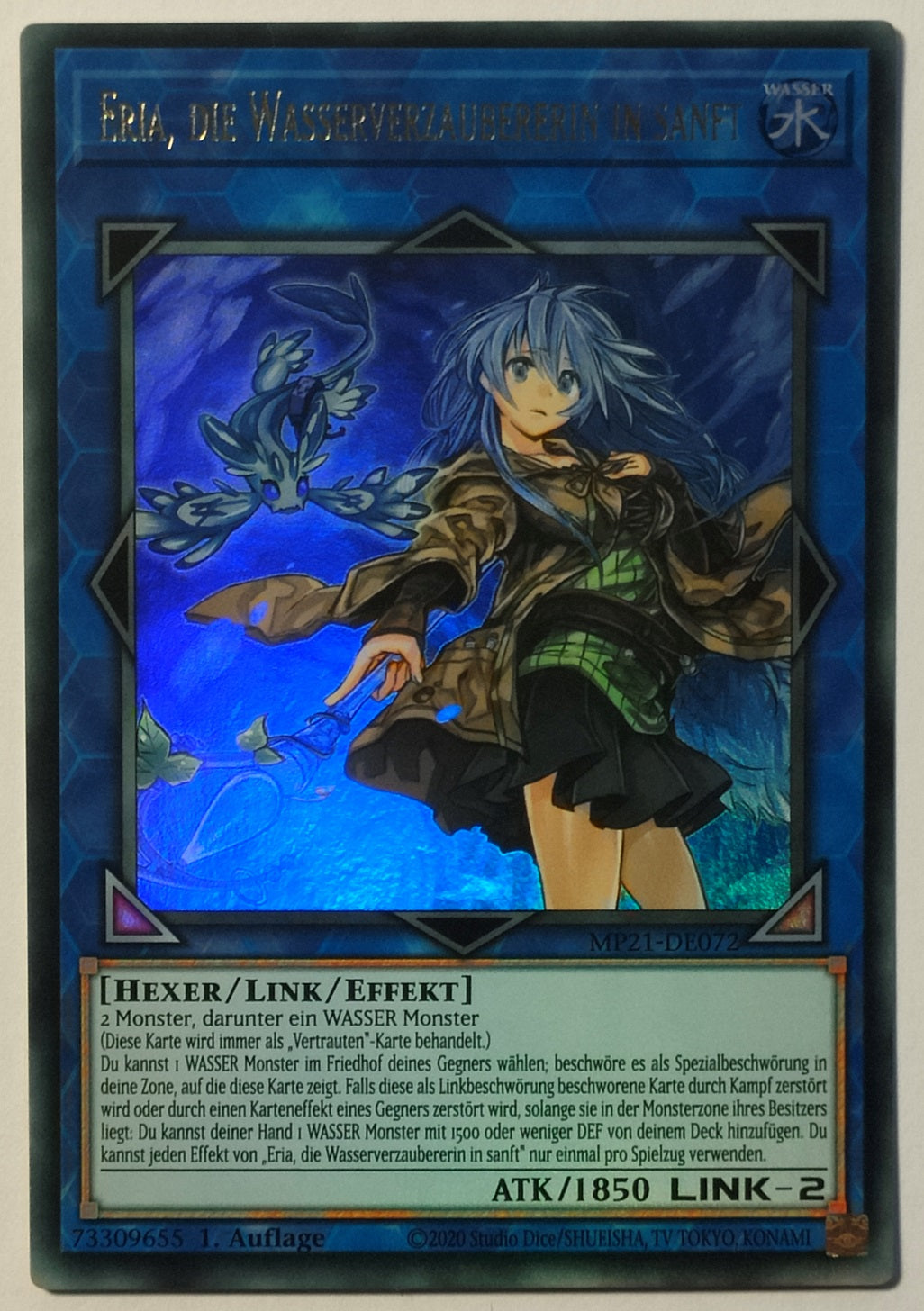Eria, die Wasserverzaubererin in Sanft - Ultra Rare