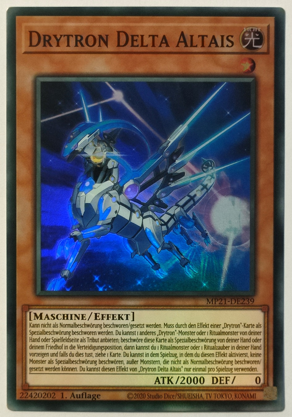 Drytron Delta Altais - Super Rare