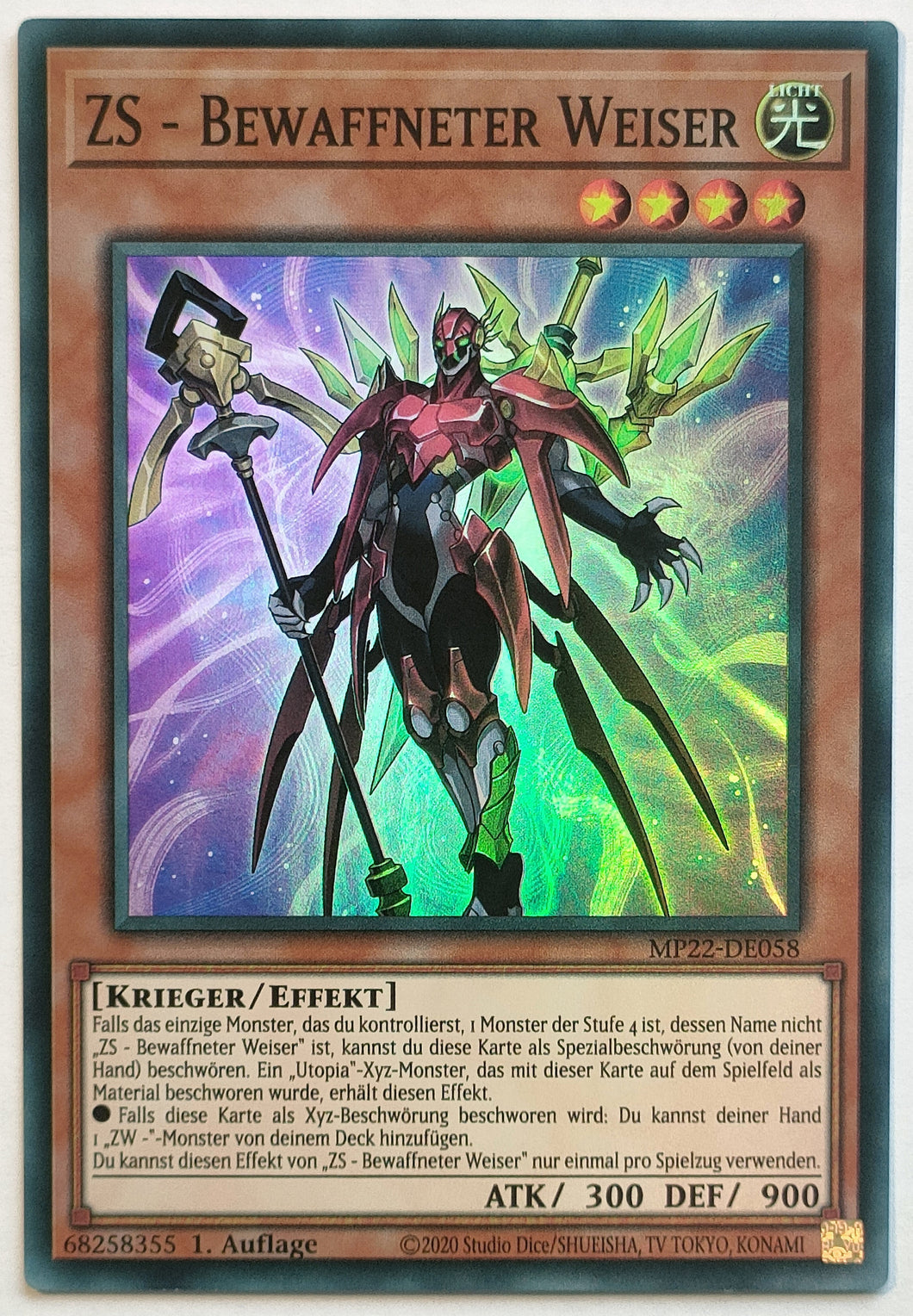 ZS - Bewaffneter Weiser - Super Rare