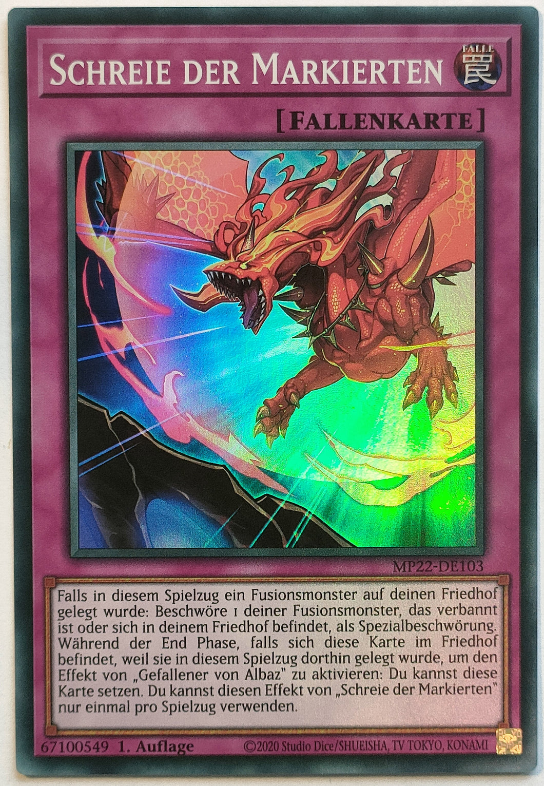 Schreie der Markierten - Super Rare