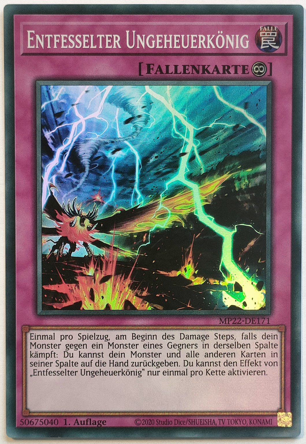 Entfesselter Ungeheuerkönig - Super Rare