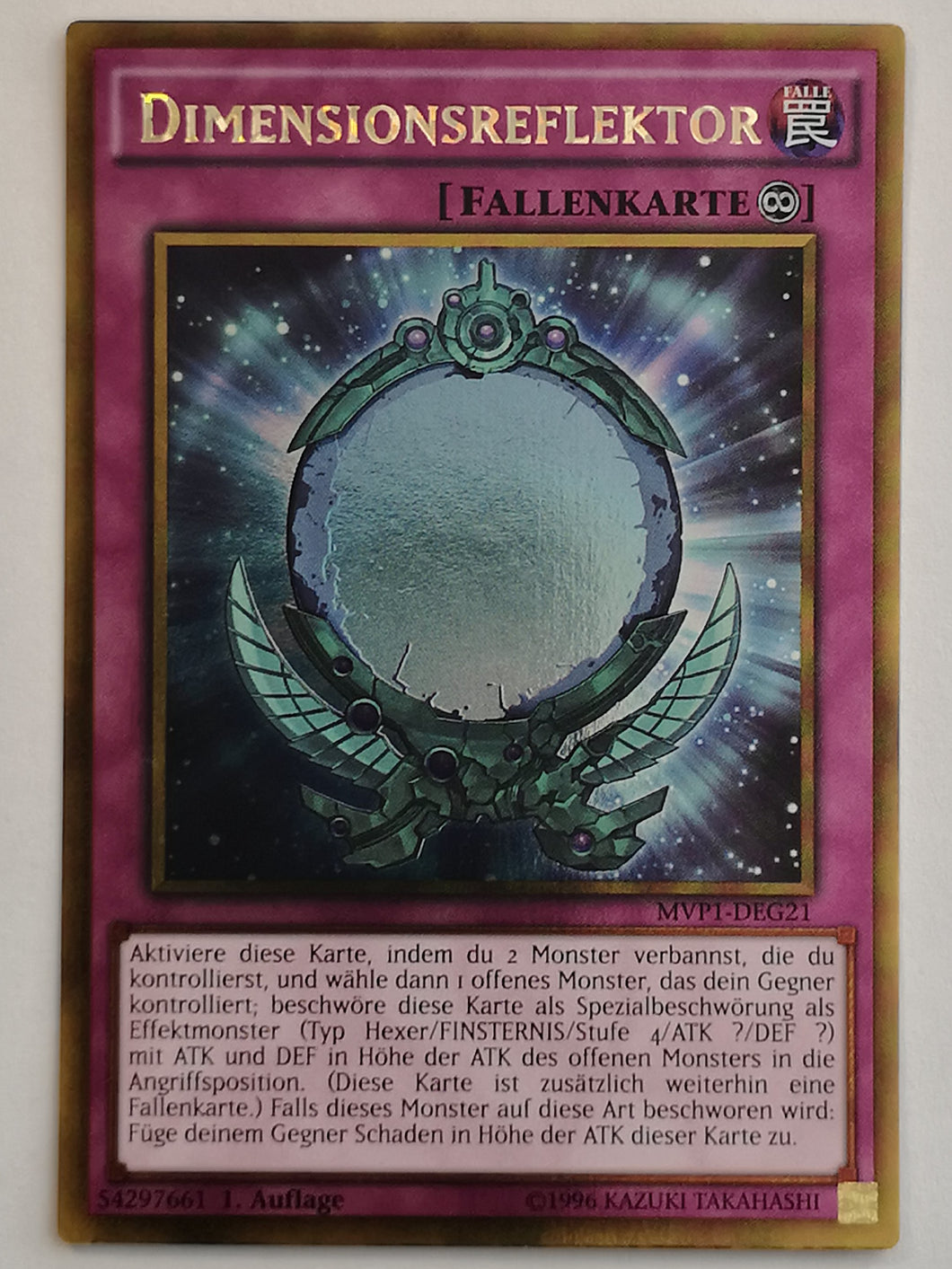 Dimensionsreflektor - Gold Rare