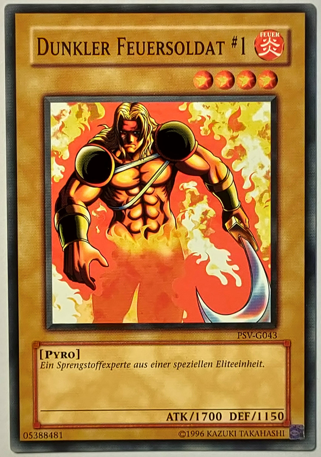 Dunkler Feuersoldat #1 - Common
