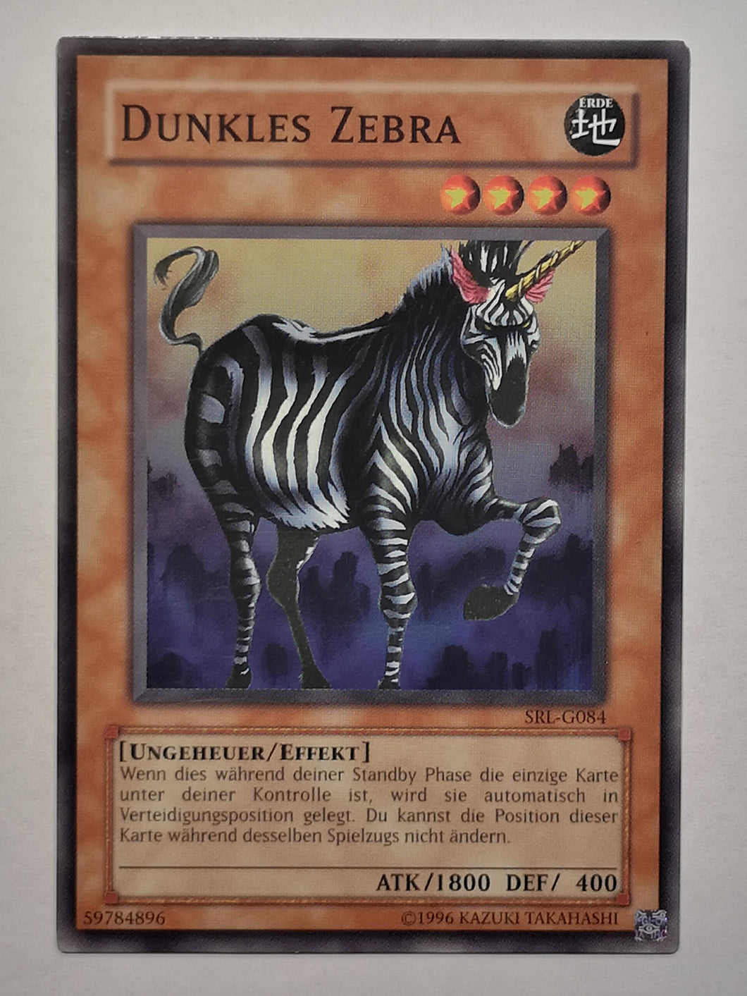 Dunkles Zebra - Common