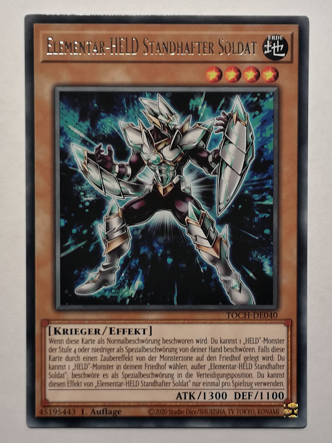 Elementar-HELD Standhafter Soldat - Rare